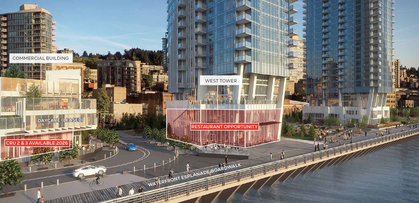 Pier West - Marked Rendering