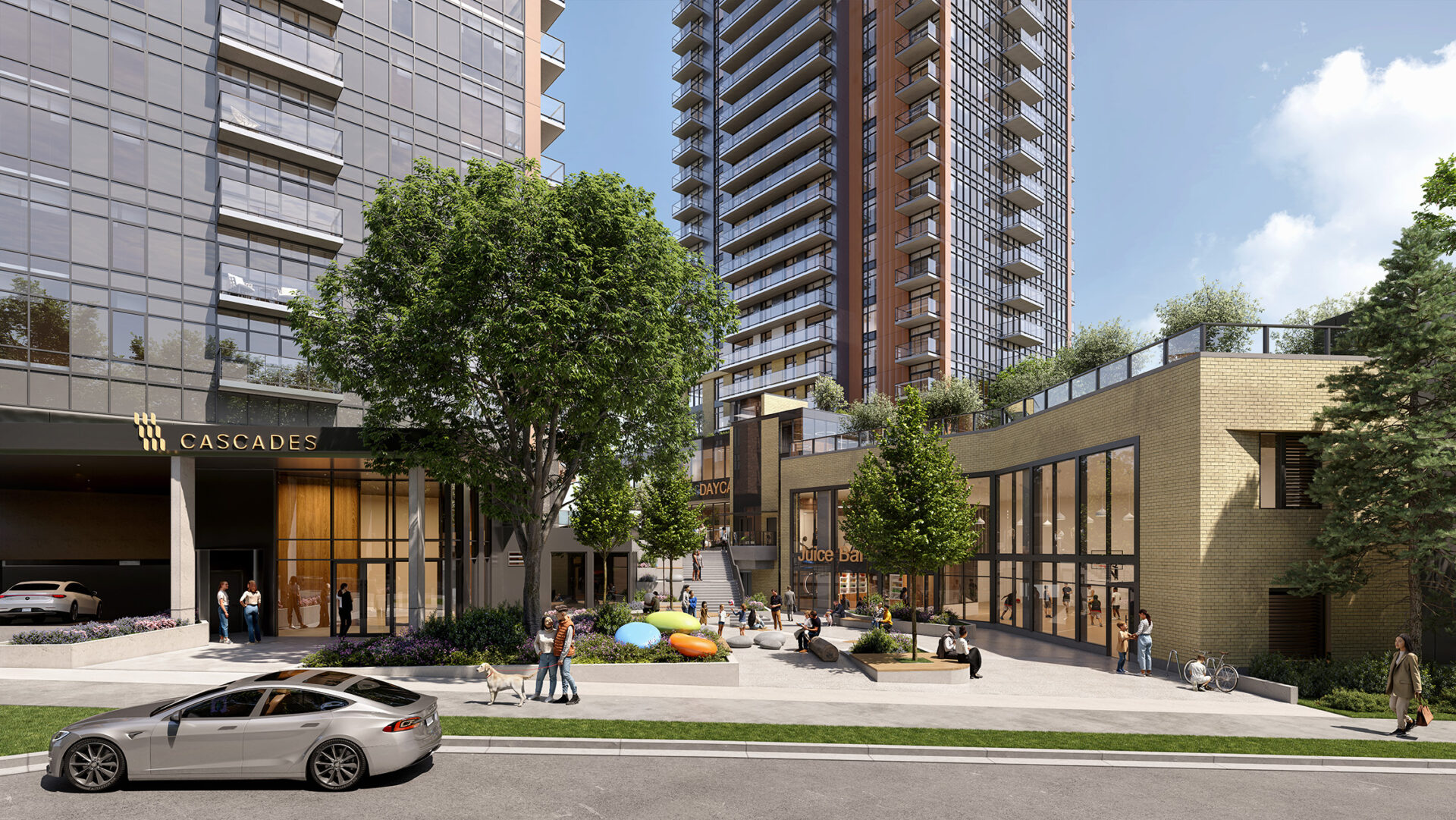 The Cascades | 622 SW Marine Dr - Public Plaza
