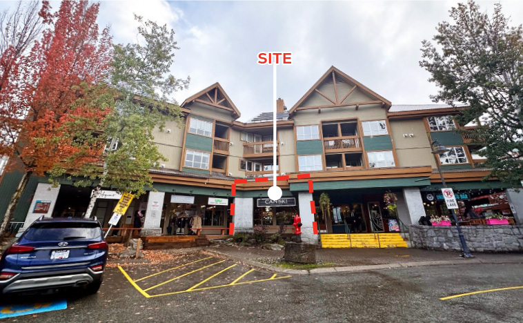 Retail unit at Whistler Marketplace